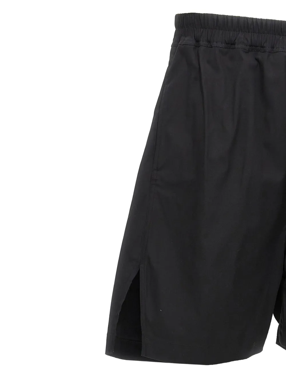 Rick Owens Katoenen shorts met trekkoord Zwart