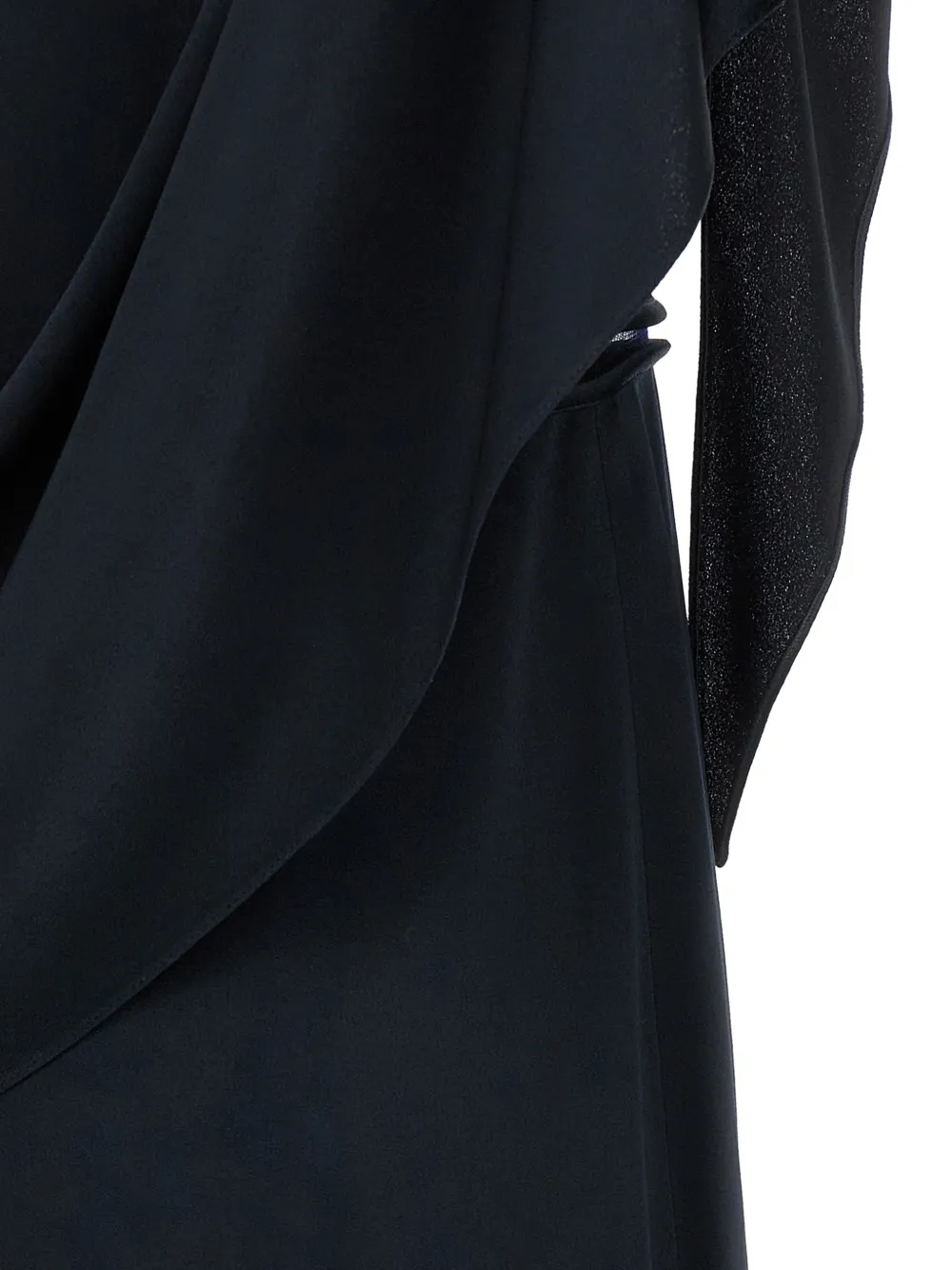 Fabiana Filippi Asymmetrische midi-jurk Blauw