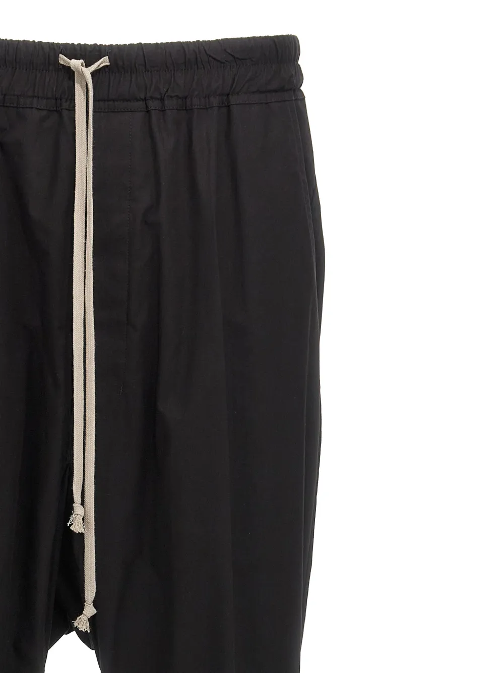  Rick Owens Drawstring Pocket Trousers - Black 