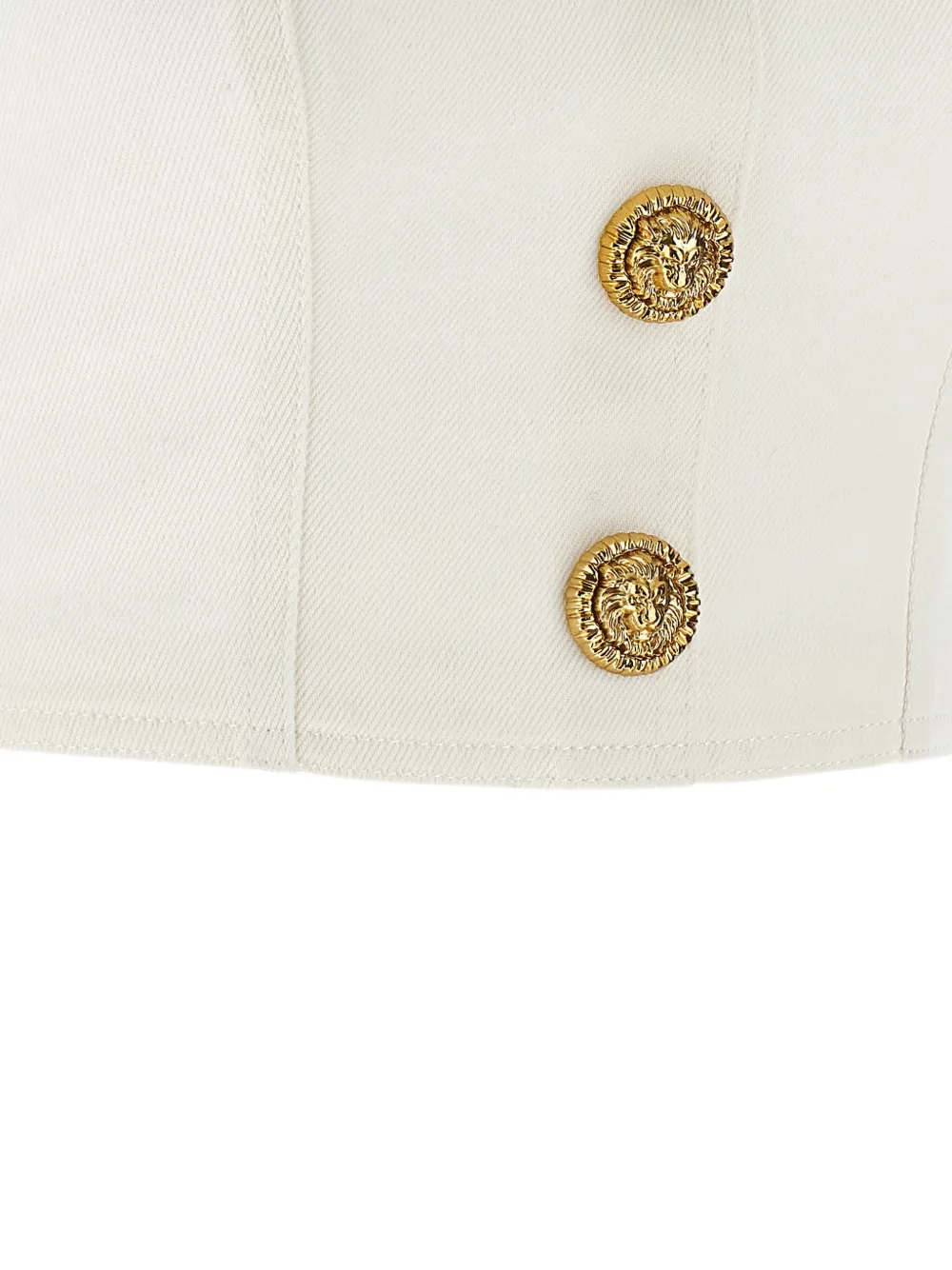 button suare-neck top