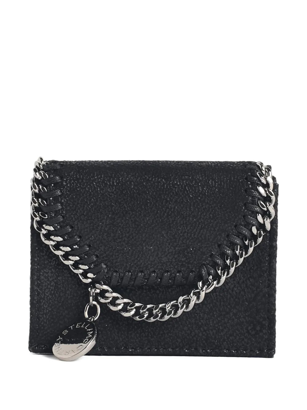 Stella McCartney Falabella chain wallet | Black | Image 1