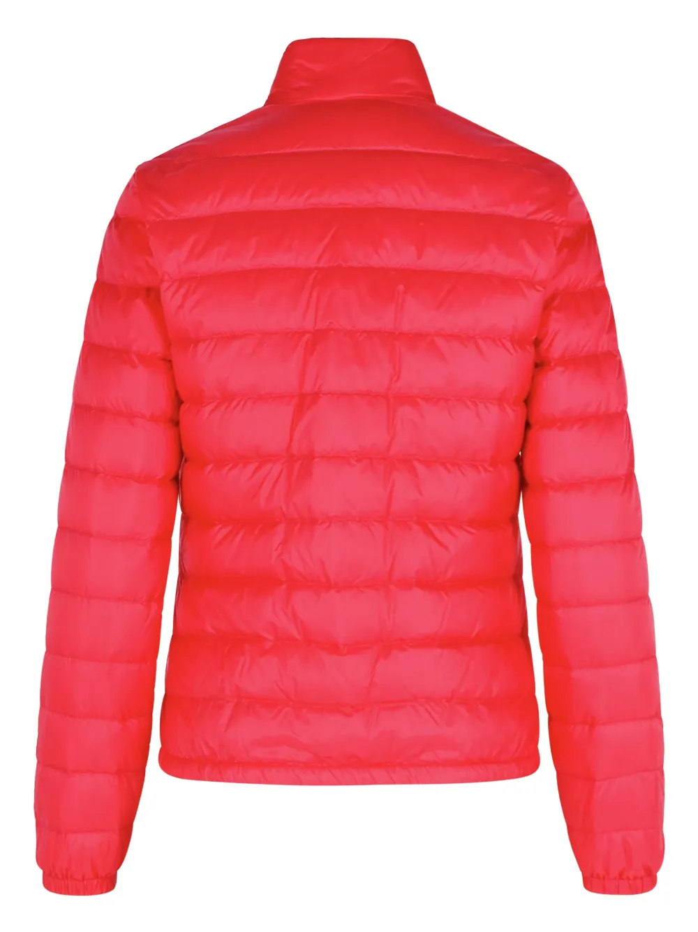 Moncler envelope pockets logo down jacket - Roze