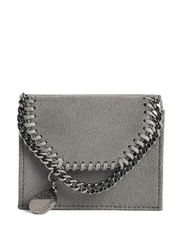 【再値下げ】STELLA McCARTNEY ファラベラ三つ折り財布 グレー Stella McCartney ファラベラ 財布 | グレー | FARFETCH JP