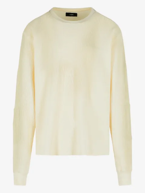 AMIRI Bones ribbed logo T-shirt