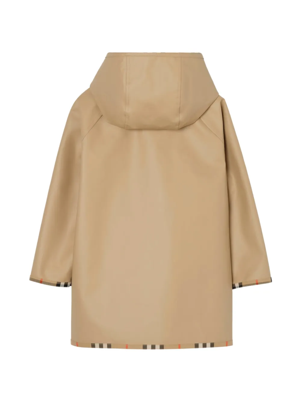 Burberry Kids Jas met capuchon Beige
