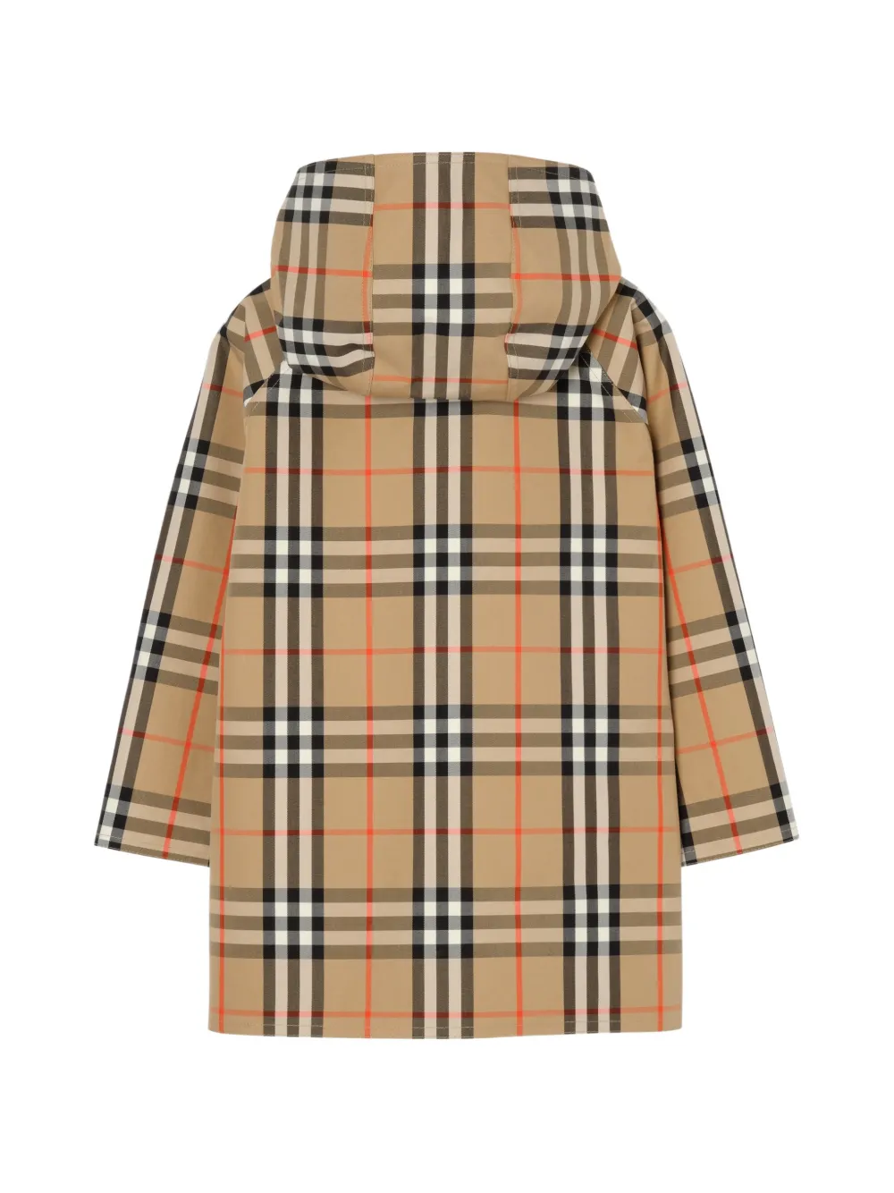 Burberry Kids Jas met capuchon Beige