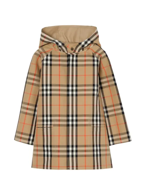Burberry Kids hooded coat