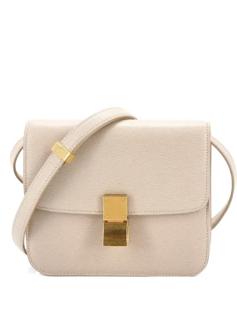 Celine Pre-Owned Classic Box Bag Grainy Leather Teen shoulder bag