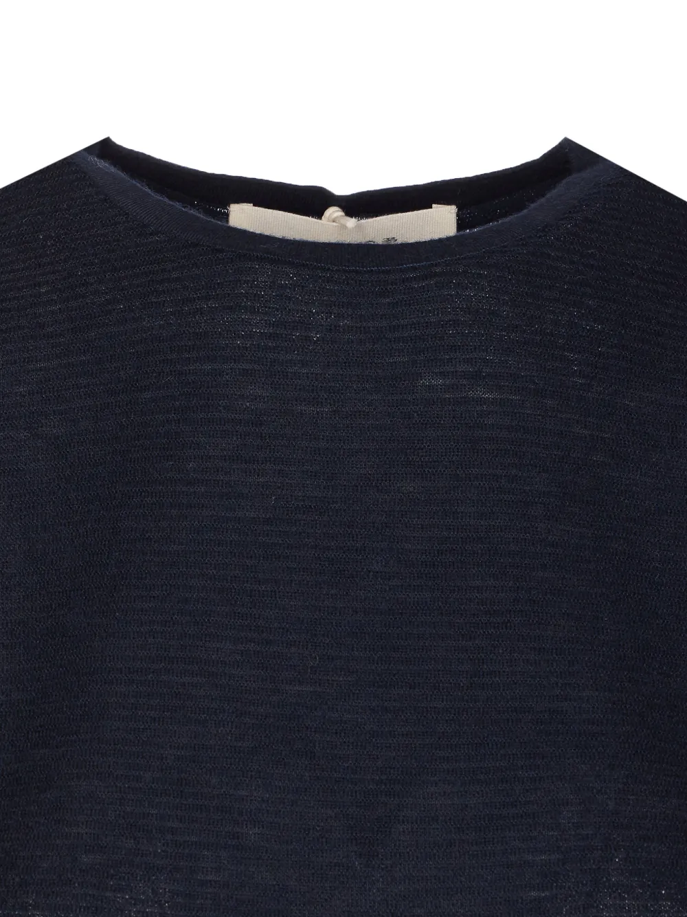 Lisa Yang Ira T-shirt met ronde hals Blauw