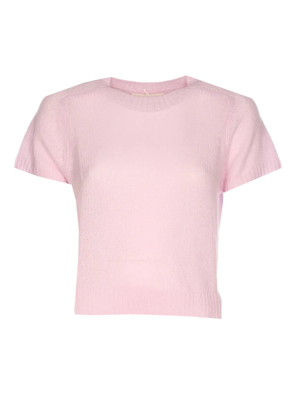 Lisa Yang crewneck knitted T-shirt - Rosa