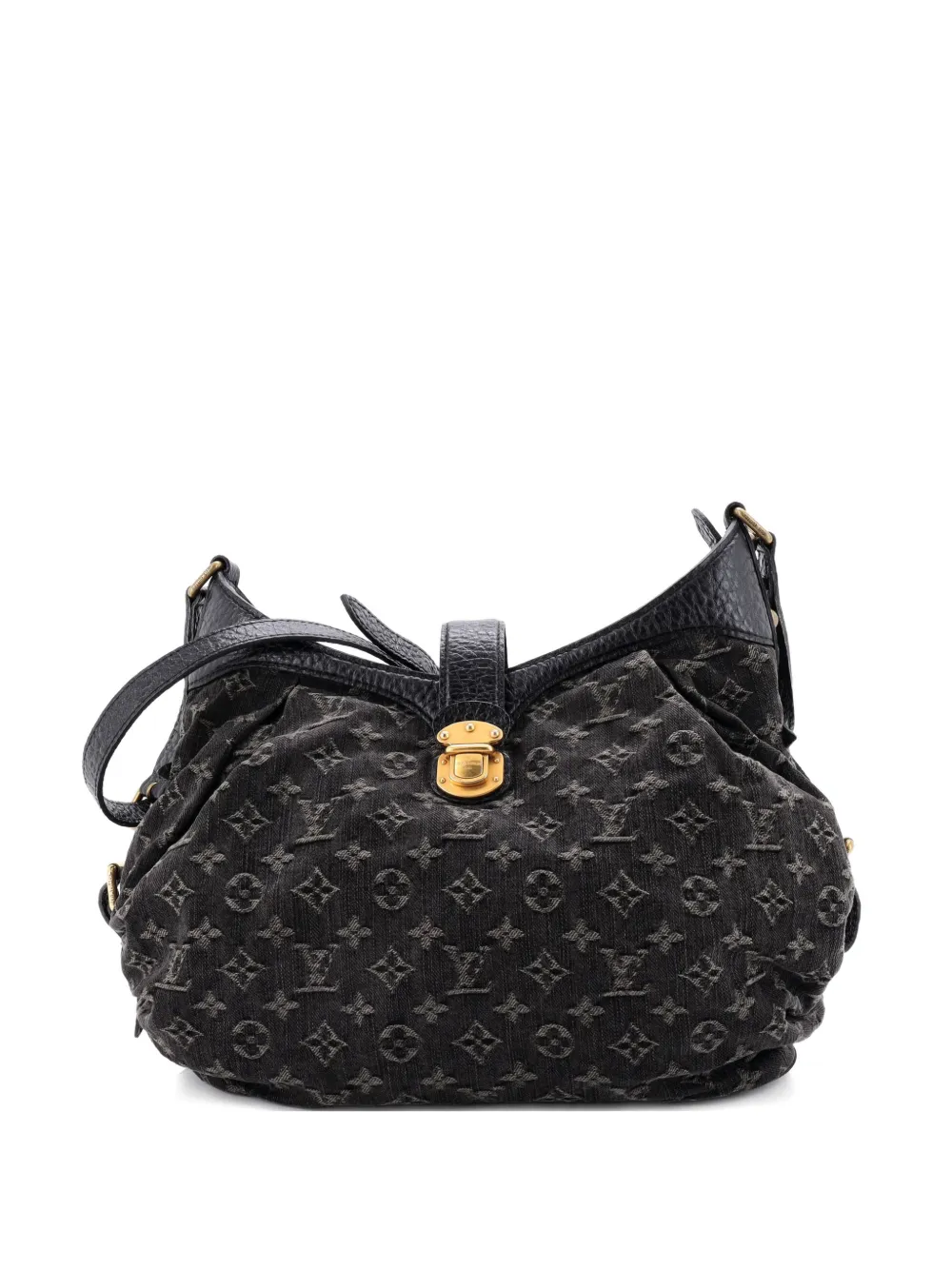 Louis Vuitton Pre-Owned XS Denim hobo bag - Nero