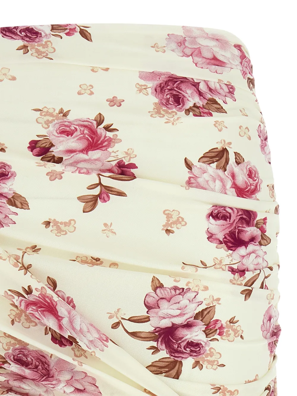  Magda Butrym Floral Knot Mini Skirt - Neutrals 