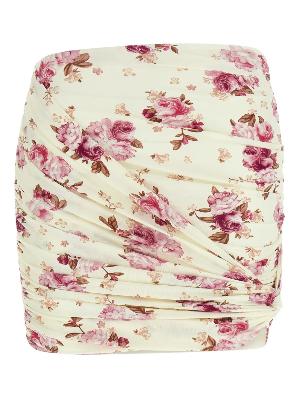 Magda Butrym floral knot mini skirt - Beige