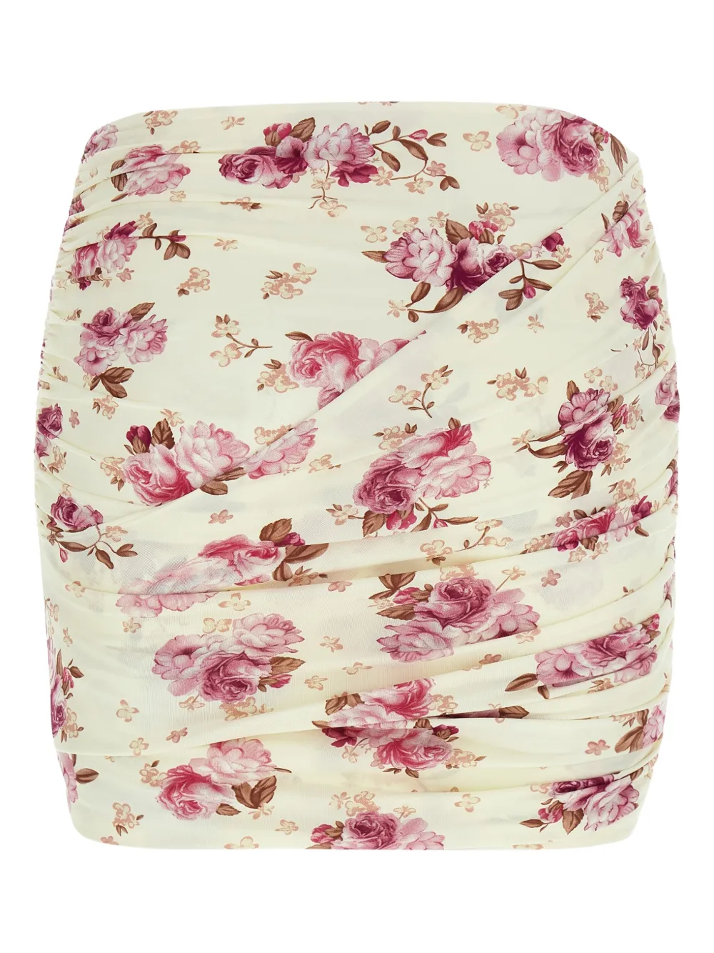 Magda Butrym floral knot mini skirt - Toni neutri