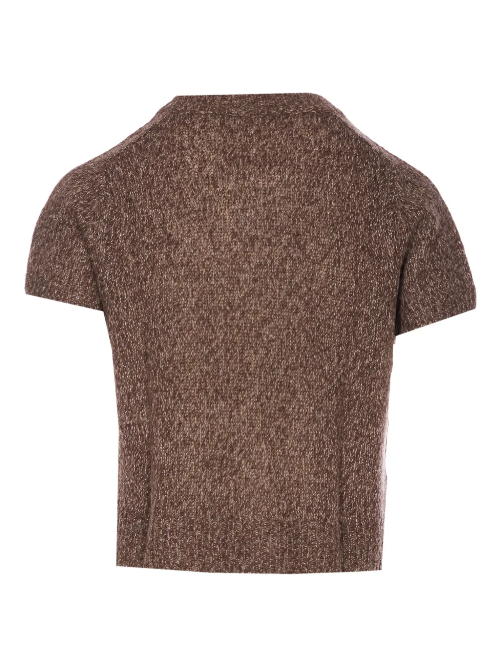 Lisa Yang knitted crewneck blouse - Bruin