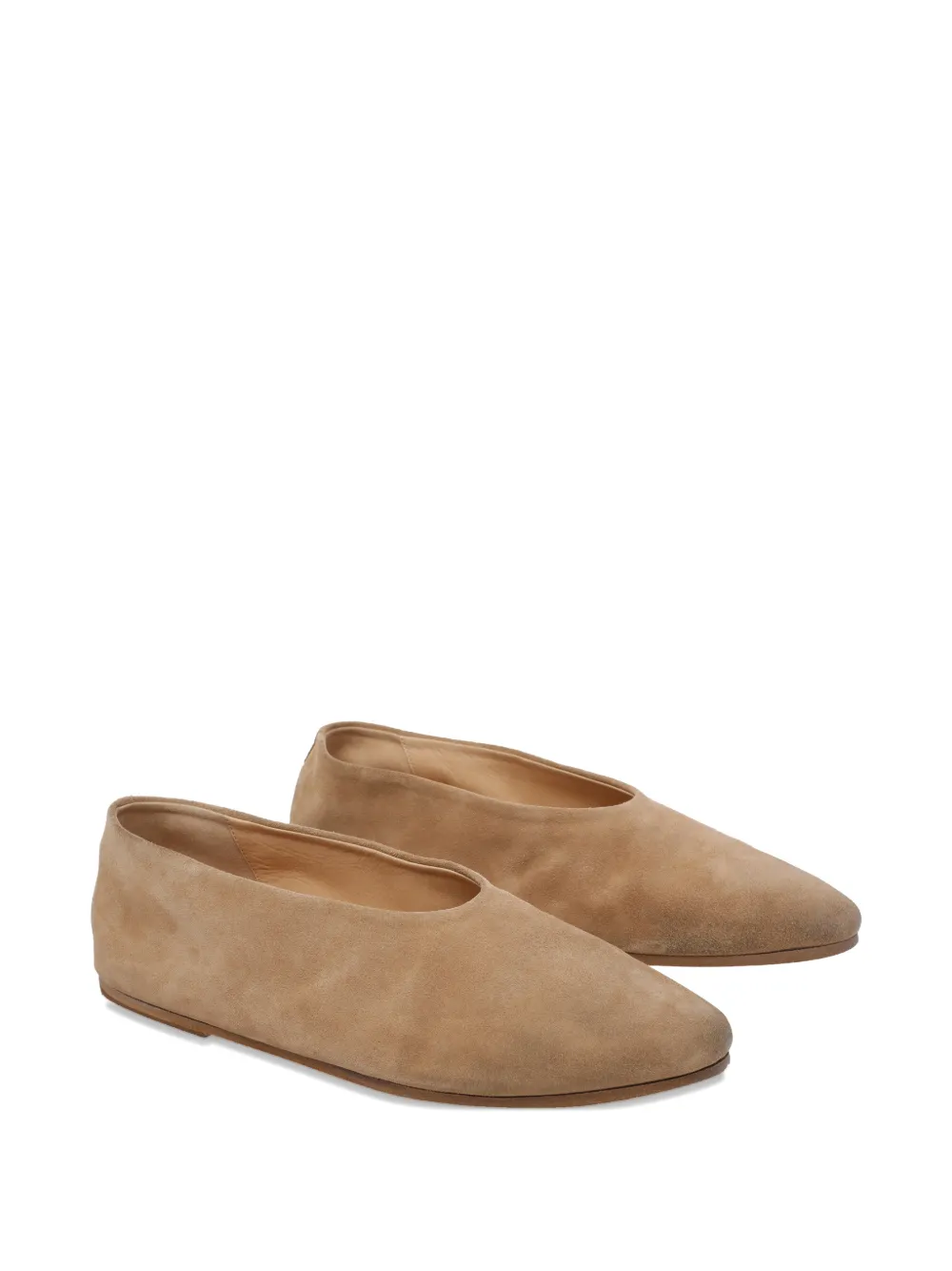 Marsèll pointed toe flats - Beige