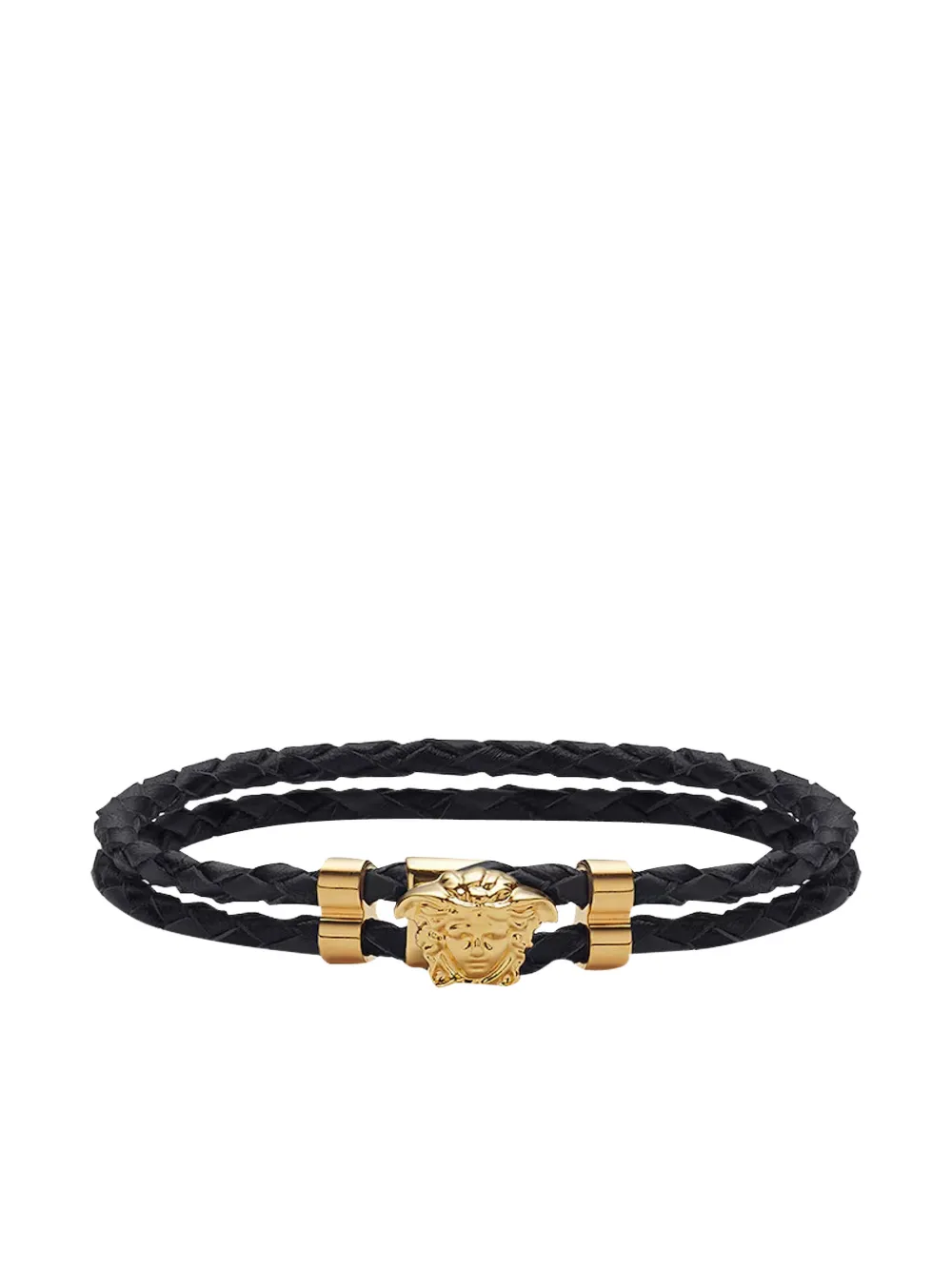 Versace Medusa logo bracelet - Nero
