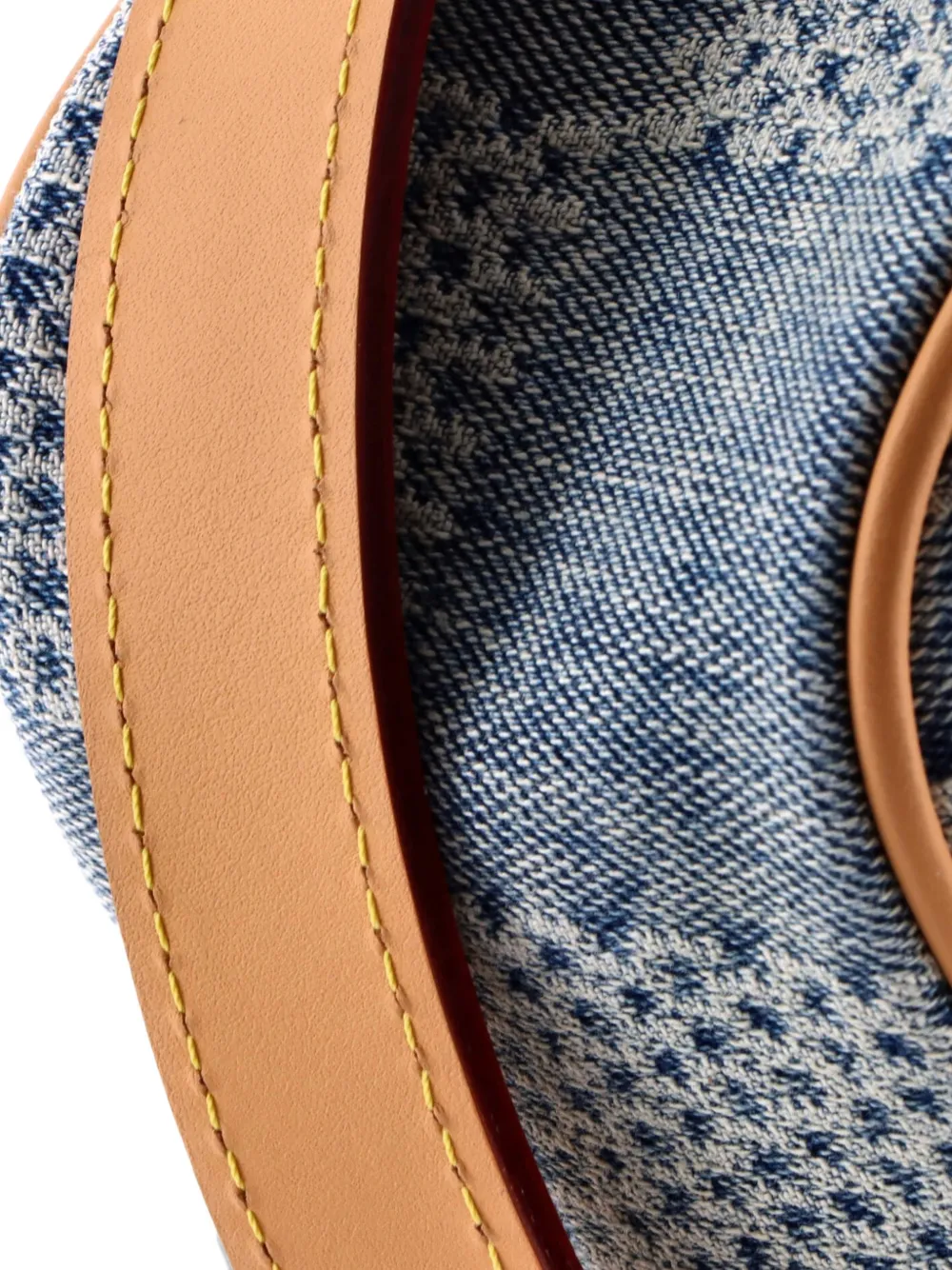 Chess Messenger Bag Damier 3d Denim Crossbody Bag
