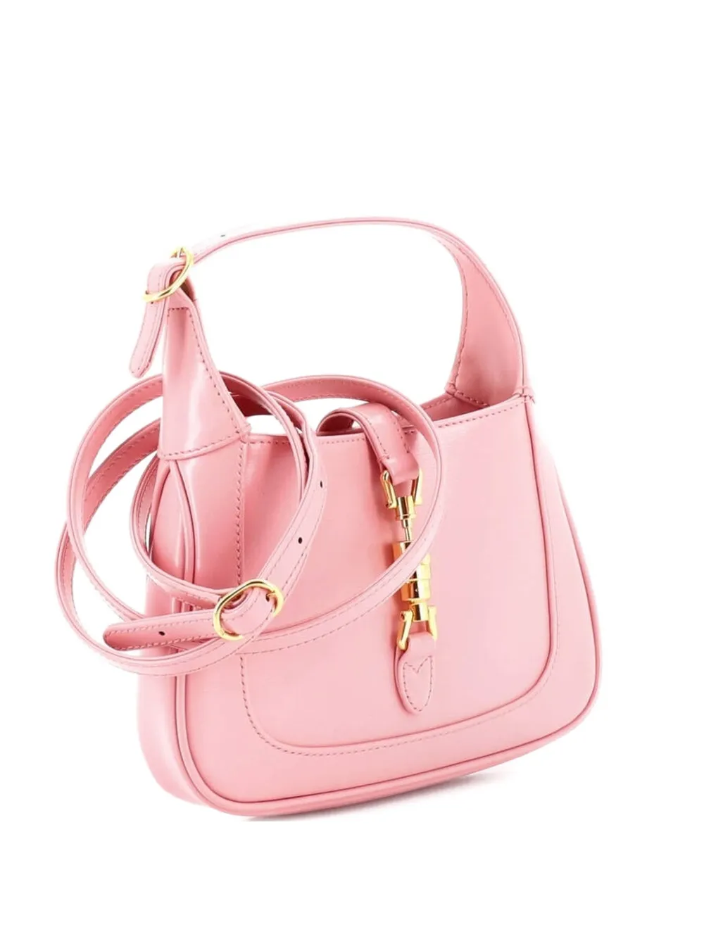 Gucci Pre-Owned Jackie 1961 Leather Mini hobo bag - Rosa