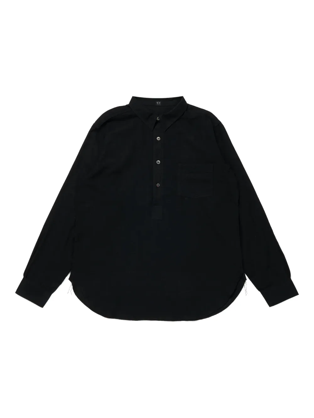 TAIGA TAKAHASHI buttoned long-sleeve shirt - Nero