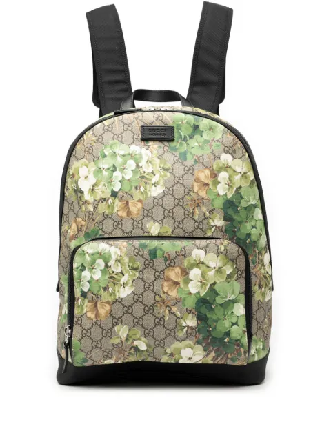Gucci Pre-Owned 2016-2025 Medium GG Supreme Blooms Eden backpack