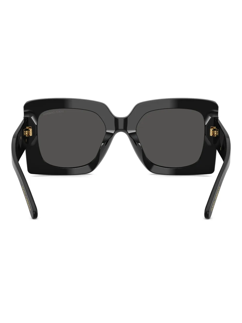 Dolce & Gabbana Eyewear Zonnebril met vierkant montuur Zwart