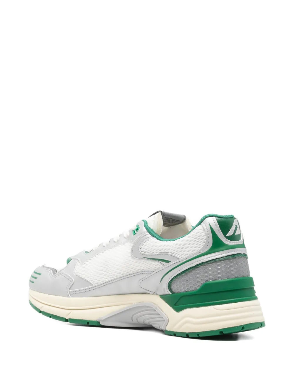 Autry Mirror mesh sneakers Wit