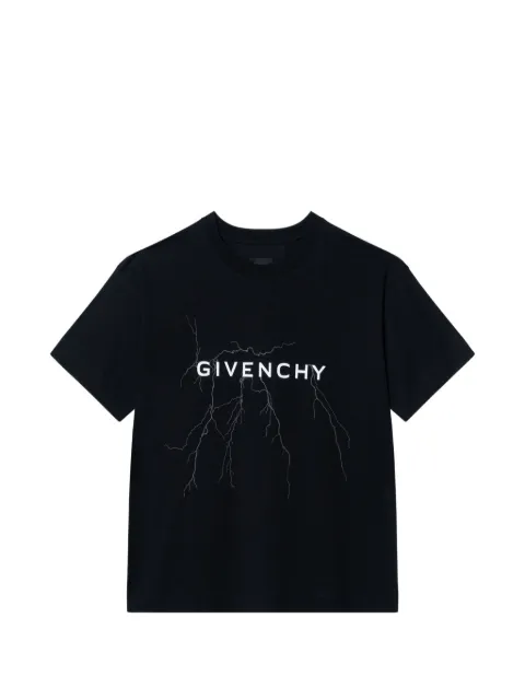 Givenchy lightning-print logo-print T-shirt