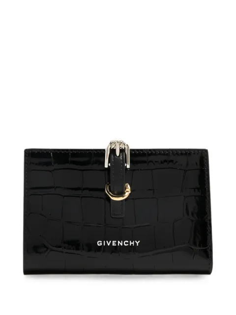Givenchy croc-effect buckle-fastening wallet
