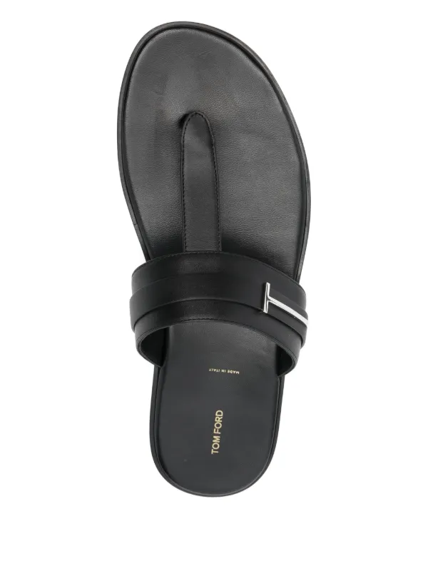TOM FORD ロゴパーフォレーテッド サンダル | TOM FORD トムフォード
