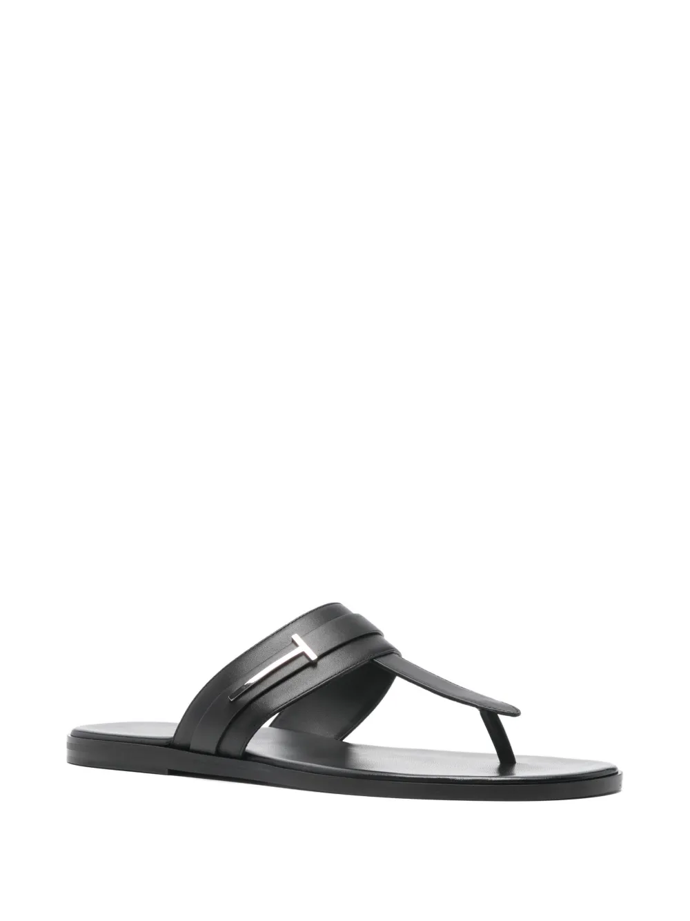 TOM FORD logo-detail sandals - Zwart