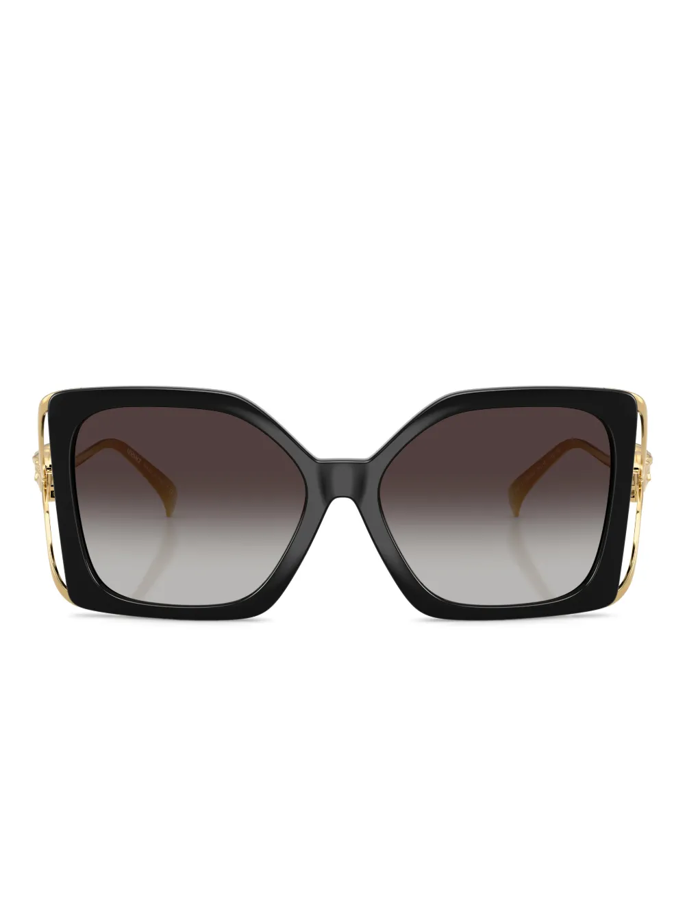 Versace Eyewear Occhiali da sole Medusa squadrati - Nero