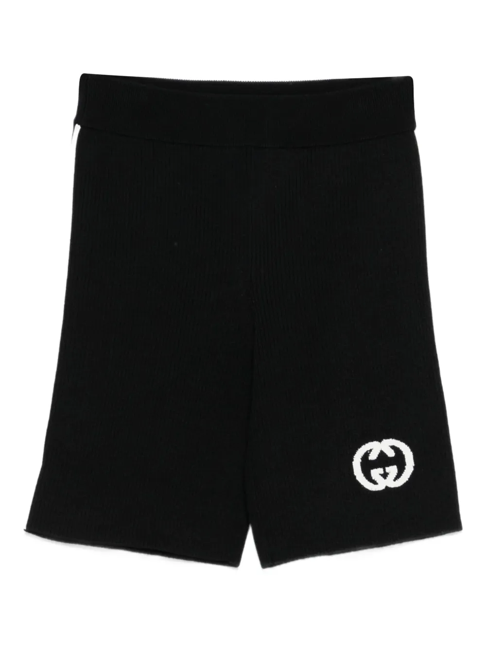 Gucci logo-motif shorts - Black