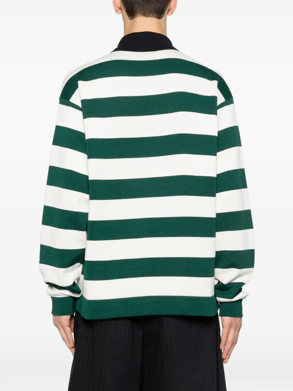 Gucci Gestreept poloshirt Groen