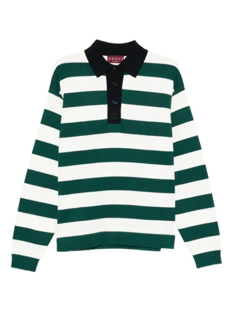 Gucci striped polo shirt