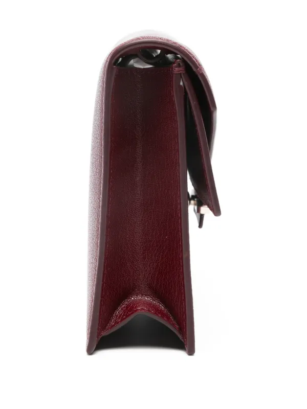 TOM FORD Aube フラップ クラッチバッグ ミニ | レッド | FARFETCH JP