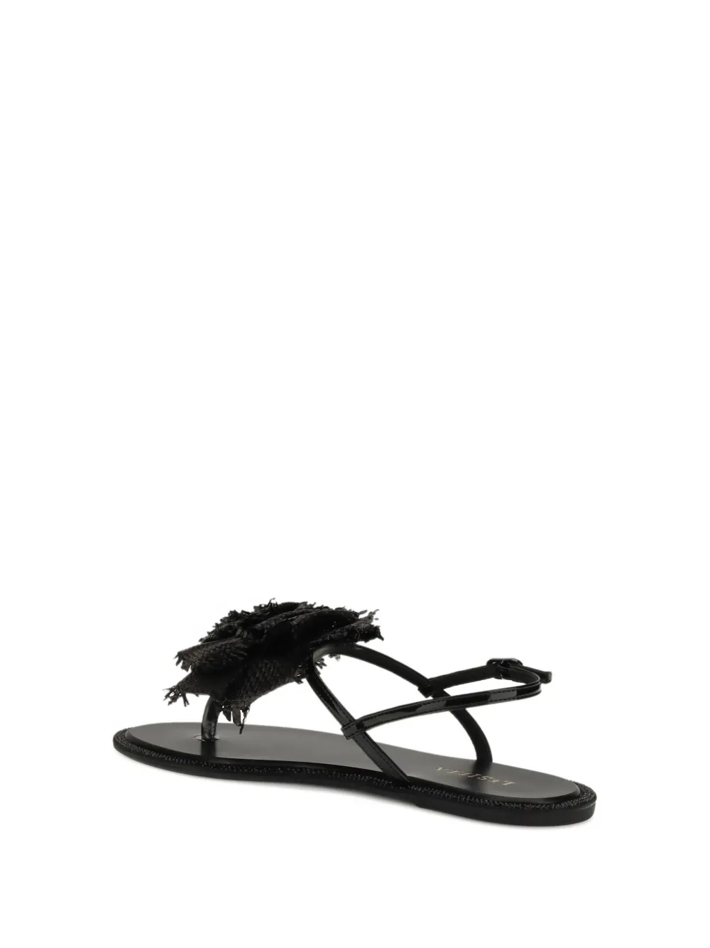 Le Silla Rose embellishment sandals Zwart