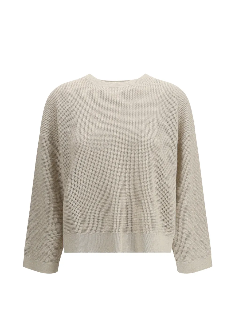 Brunello Cucinelli crew-neck sweater - Toni neutri