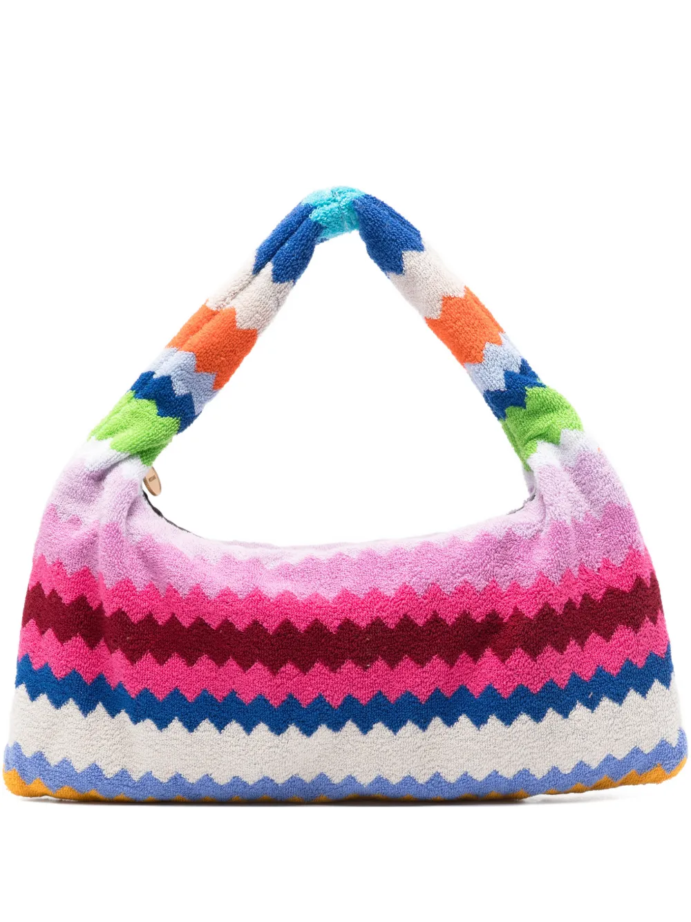 Missoni zigzag handle tote bag - Rosa