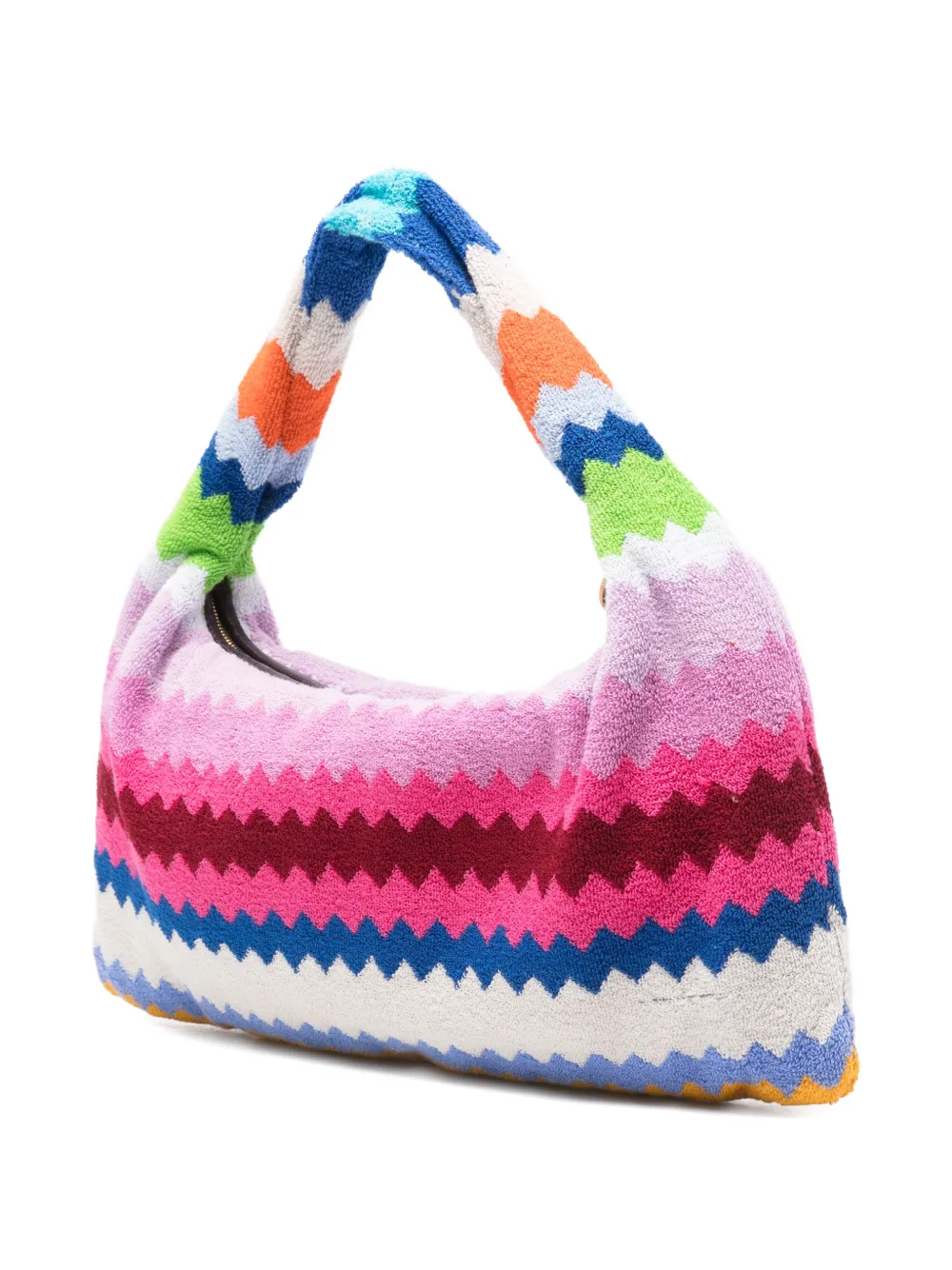 Missoni Shopper met zigzag handgreep Roze