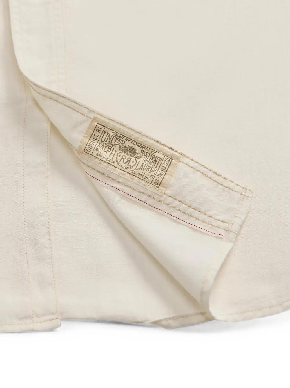 Ralph Lauren RRL overhemd met korte mouwen Beige