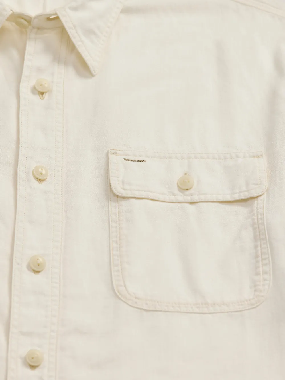 Ralph Lauren RRL overhemd met korte mouwen Beige