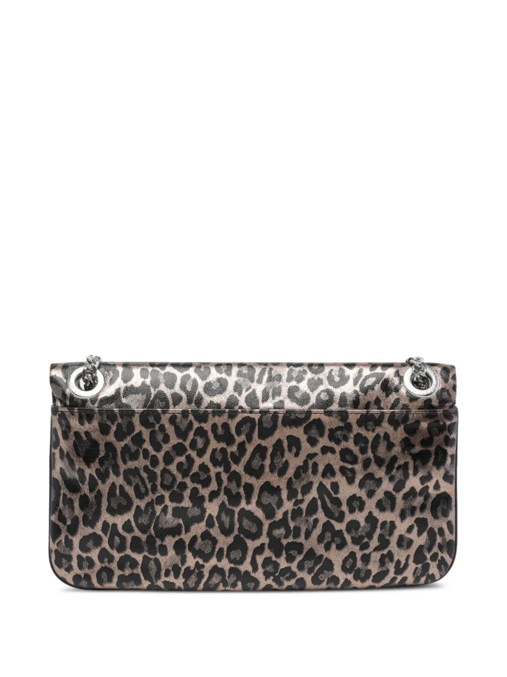 Zadig&Voltaire Rock Nano schoudertas met dierenprint Beige