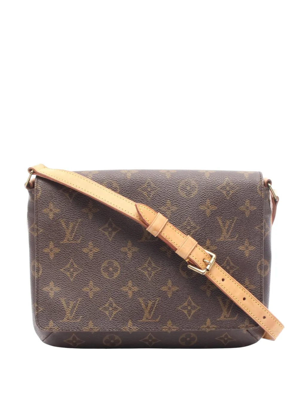 Louis Vuitton Pre-Owned 2001 Monogram Musette Tango Short Strap crossbody bag - Marrone