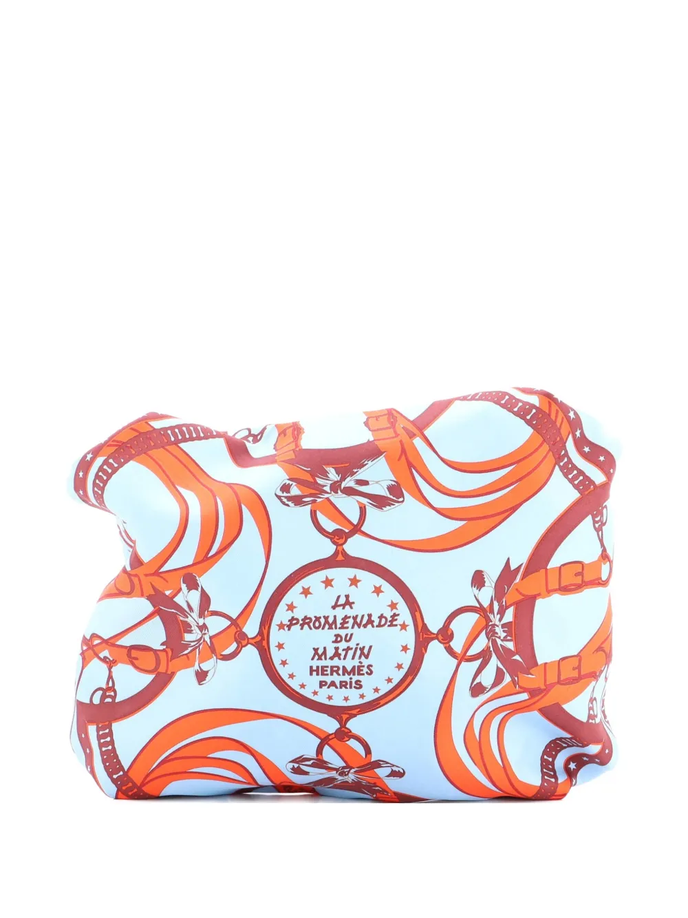Balusoie Bag Printed Silk And Leather Shoulder Bag