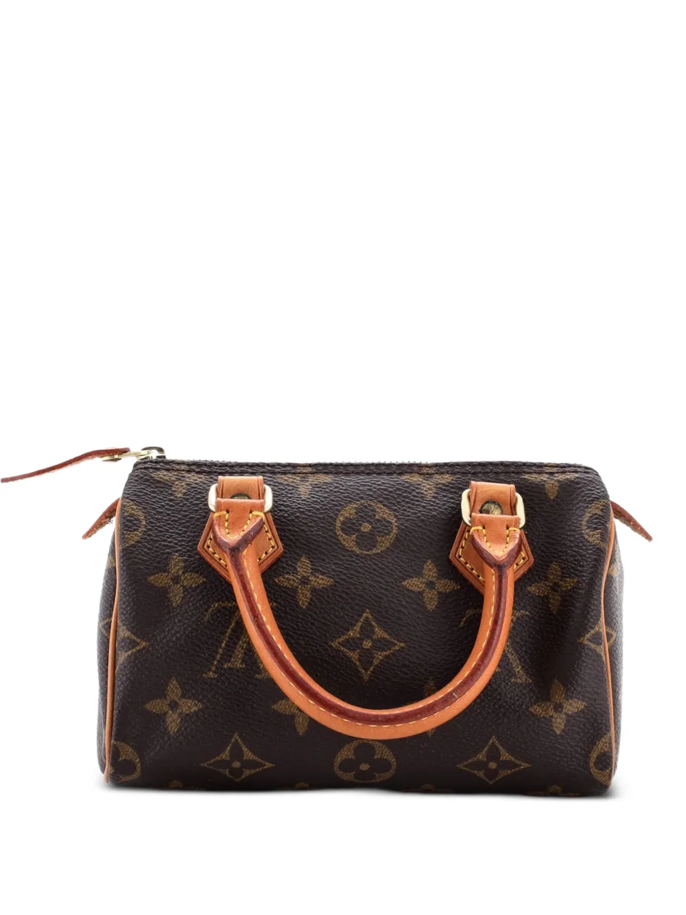 Louis Vuitton Pre-Owned Speedy Mini HL Handbag Monogram Canvas satchel - Marrone