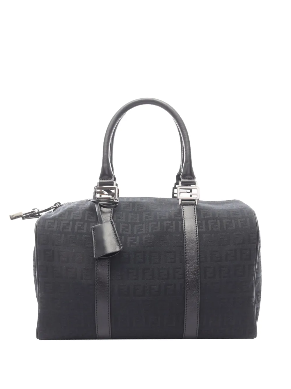 Fendi Pre-Owned 2010-2025 Zucchino Canvas boston bag - Blu