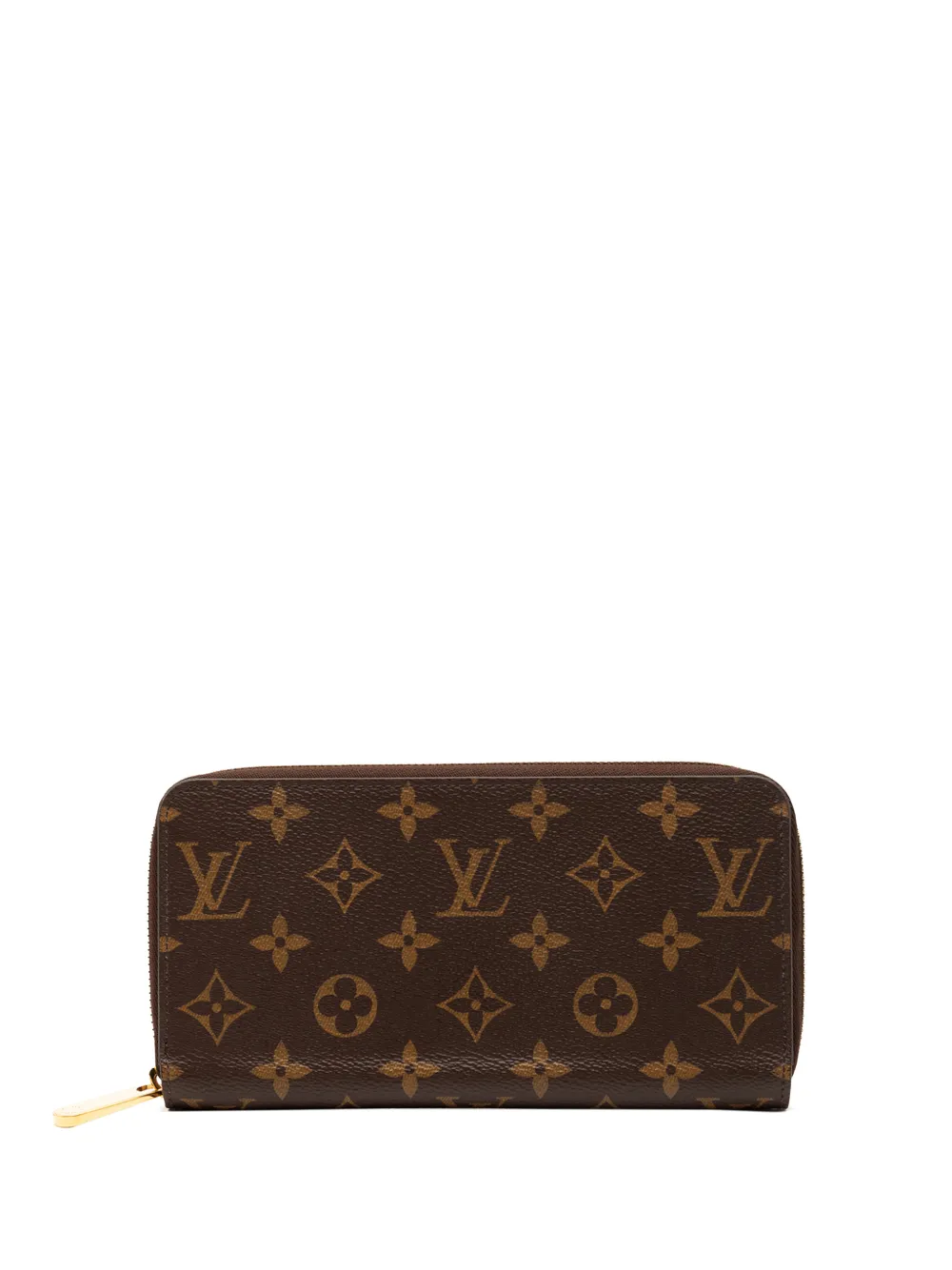 Louis Vuitton Pre-Owned 2019 Monogram Zippy Wallet long wallets - Marrone