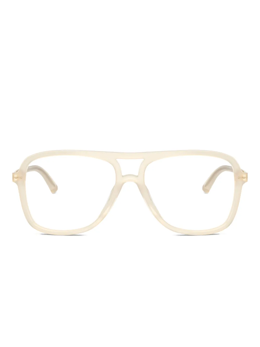 Jimmy Choo Eyewear Occhiali con montatura stile pilota - Toni neutri