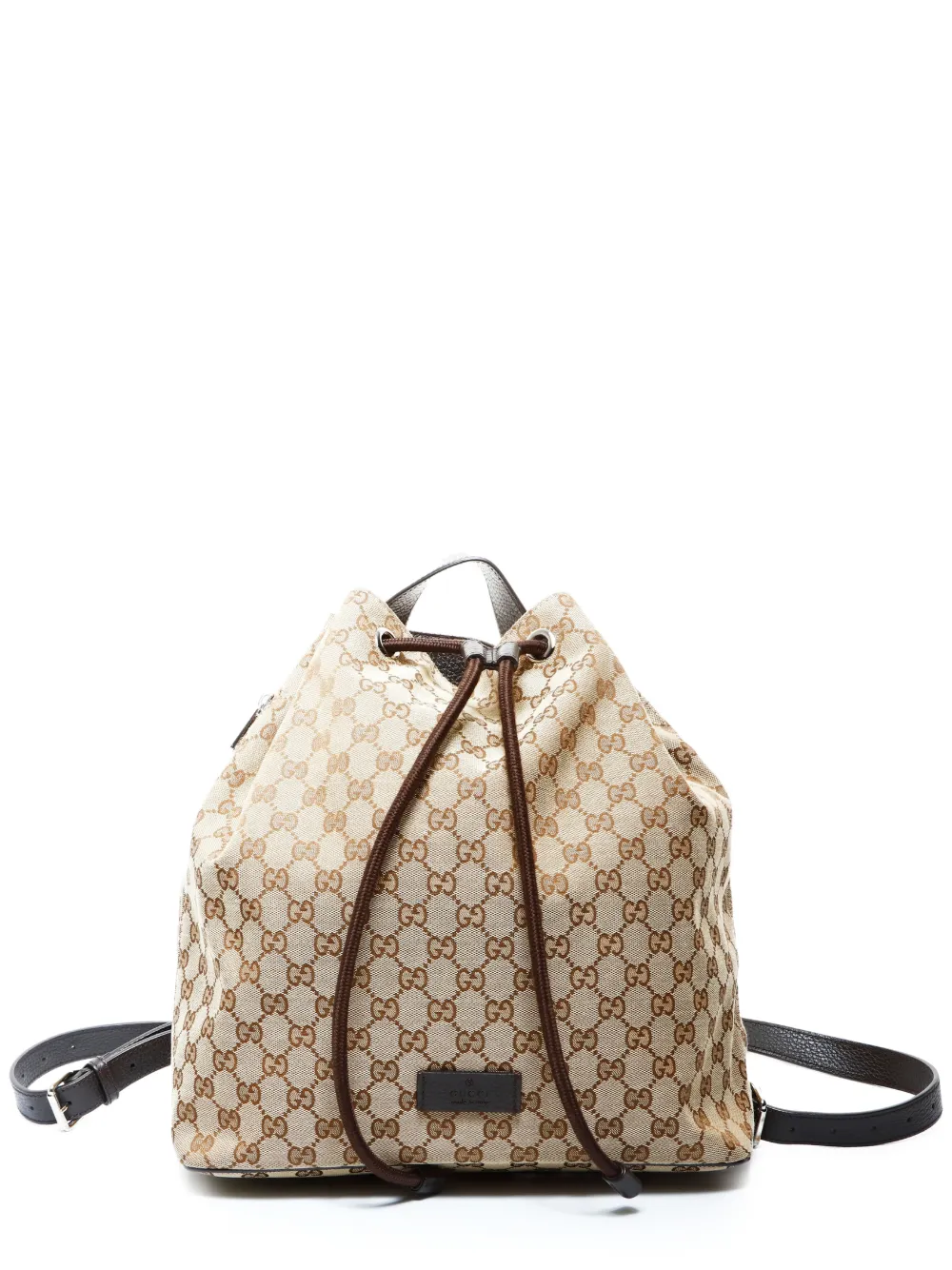 Gucci Pre-Owned 2016-2025 GG-patterned backpack - Toni neutri